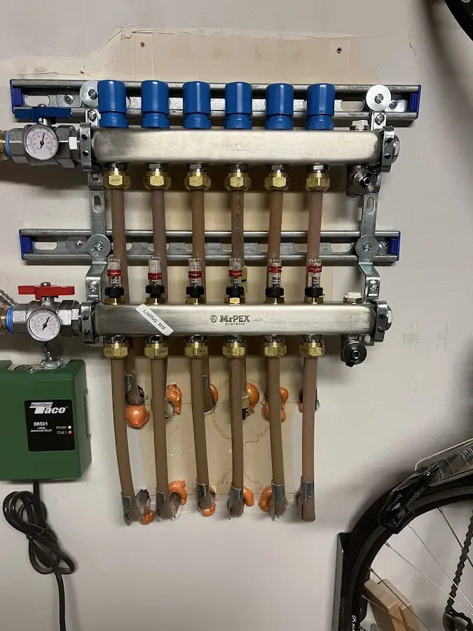 Plumber performing Water Heater Repair at a residential property in South Beloit